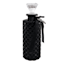 Spellbound Black Glass Potion Bottle, 6"
