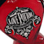 Spellbound Red Glass Heart Love Potion Bottle, 4"