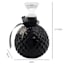 Spellbound Black Glass Potion Bottle, 3"