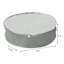 Grey Wreath Storage Bag, 24"