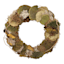 Honeybloom Dried Mushroom Wreath, 18"