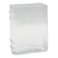 Book Shaped Glass Vase, 6x3x7