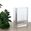 Book Shaped Glass Vase, 6x3x7