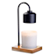 Black Arched Candle Warmer Lamp