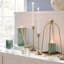 Providence Gold Metal Taper Candle Holder, 10"