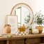 Honeybloom Tan & White Checkered Box, Large