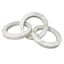 White Marbled Deco Link