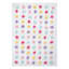 Tiny Dreamers Treats & Tiaras Multicolor Dots Bath Rug, 17x24
