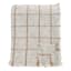 Honeybloom Windowpane Wool Blend Woven Throw Blanket, 50x60