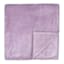 Purple Plush Bed Blanket, King