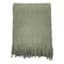 Beverly Sage Green Throw Blanket, 50x60