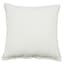 Crosby St. White Soft Textured Boucle Throw Pillow, 18"