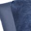 Crosby St. Navy Blue Cotton Slub & Velvet Throw Pillow, 18"