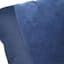 Crosby St. Navy Cotton Slub & Velvet Throw Pillow, 24"