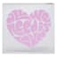 All We Need Is Love Block Sign, 4"