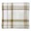 Honeybloom Brown Plaid Plush Bed Blanket, Full/Queen