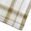 Honeybloom Brown Plaid Plush Bed Blanket, Full/Queen