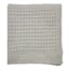 Light Grey Chenille Knit Throw Blanket, 50x60