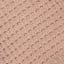 Pink Chenille Knit Throw Blanket, 50x60