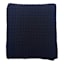 Black Chenille Knit Throw Blanket, 50x60