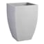 Japi All-Weather Square Stone Linea Outdoor Planter, Medium