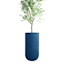 Japi Fringe Denim Tall Outdoor Planter, Large