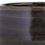 Found & Fable Black Foshan Ceramic Outdoor Planter, Medium