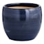 Found & Fable Blue Foshan Ceramic Outdoor Planter, Small