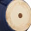 Found & Fable Blue Foshan Ceramic Outdoor Planter, Small