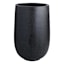 Crosby St. Black Terrazzo Cement Outdoor Planter, Extra Large