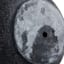 Crosby St. Black Terrazzo Cement Outdoor Planter, Extra Large