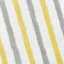 Tiny Dreamers Yellow & Grey Striped Bath Rug, 17x24