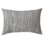 Crosby St. Black & White Striped Lumbar Outdoor Throw Pillow, 14x20