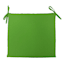 Kiwi Green Canvas Outdoor Square Seat Cushion