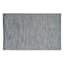 Light Grey Melange Cotton Accent Rug, 27x45