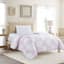 Purple Geo Printed Brushed Microfiber Comforter, Twin/Twin XL