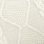 Honeybloom Cream Knitted Throw Pillow, 18"