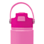 Hydraflow Pink Hybrid Insulated Flip Straw Bottle, 17oz
