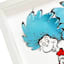 Dr. Seuss Thing 1 & Thing 2 Folded Paper Wall Decor, 12"