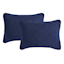 Crosby St. 3-Piece Navy Blue Washed Microfiber Quilt Set, King