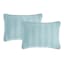 Providence 3-Piece Light Blue Embroidered Washed Microfiber Quilt Set, King