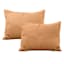 Honeybloom 3-Piece Light Brown Cotton Comforter Set, Full/Queen