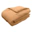 Honeybloom 3-Piece Light Brown Cotton Comforter Set, King