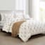 Honeybloom 5-Piece Paisley Block Print Comforter Set, Full/Queen
