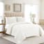 Found & Fable 3-Piece White Washed Microfiber Quilt Set, Full/Queen