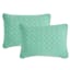 Found & Fable 3-Piece Light Green Washed Microfiber Quilt Set, Full/Queen