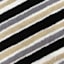 Neutrals Striped Tufted Cotton Bath Rug, 20x30