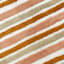 Coral Striped Tufted Cotton Bath Rug, 20x30
