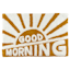 Good Morning Tufted Bath Rug, 20x30