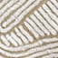 Tan Tufted Swirl Cotton Bath Rug, 20x30
